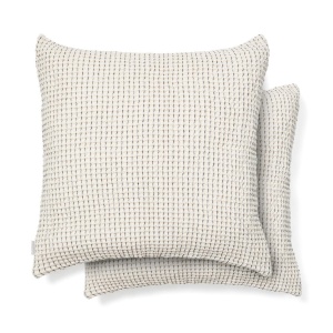 Set 2 perne din bumbac crem 50x50 cm Mabile Kave Home