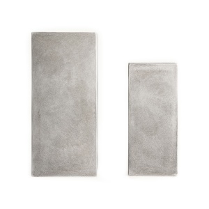 Set 2 piedestale gri din ceramica Loris Vical Home