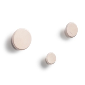 Set 3 cuiere din lemn Nadua Natural Kave Home