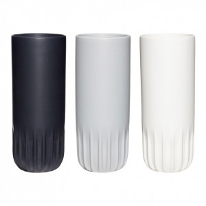 Set 3 vaze din ceramica 25 cm Forms Hubsch