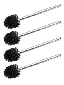 Set 4 rezerve perie toaleta negre din metal Tony Wenko