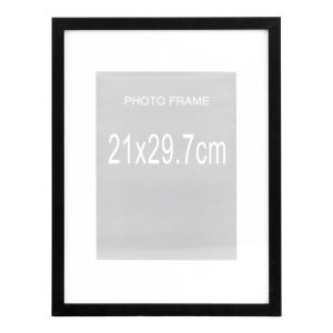 Set 5 rame foto negre 21x31 cm Marbella House Nordic