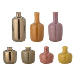Set 7 vaze multicolore din ceramica Maien Bloomingville