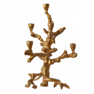 Sfesnic auriu din aluminiu 53 cm Apple Tree Pols Potten
