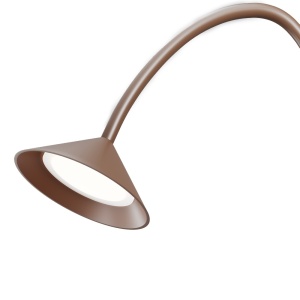 Stalp de iluminat pentru exterior maro din metal 83 cm Pure Maytoni
