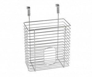 Suport de usa pentru pungi argintiu din metal Hande Wenko