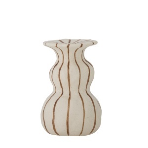 Suport lumanare bej/maro din ceramica 16 cm Byron Creative Collection