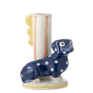 Suport lumanare multicolor din ceramica 12 cm Dachsy Bloomingville