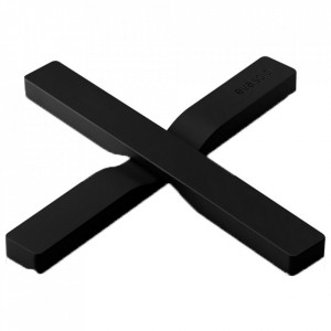 Suport magnetic pentru vase fierbinti negru din fibre sintetice Connie Eva Solo