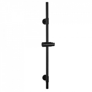 Suport pentru dus negru din metal Basic Wenko