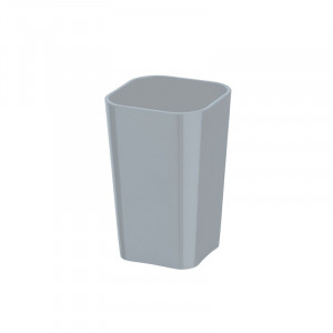 Suport pentru periuta de dinti gri din fibre sintetice 7x11 cm Candy Wenko