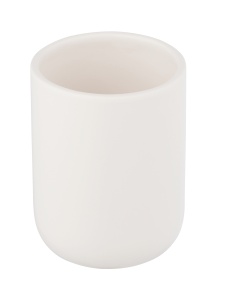 Suport pentru periute dinti alba din ceramica 8x10 cm Olinda Wenko