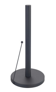 Suport servetele de bucatarie negru din metal Clayton Wenko