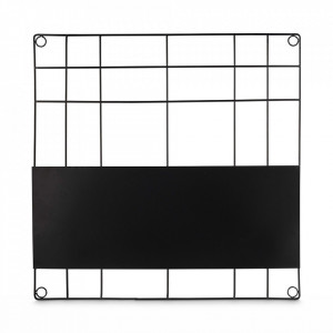 Tabla magnetica memo negru din metal 60x60 Dem Vtwonen