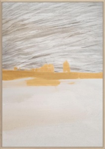 Tablou multicolor din fibre naturale 100x140 cm Jex Ter Halle