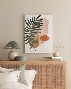 Tablou multicolor din fibre naturale 40x60 cm Artcanvas98 The Home Collection