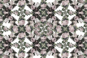 Tapet multicolor din hartie Floral Frida Vintage Rebel Walls