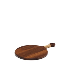 Tocator maro din lemn 25x37 cm Sardis Kave Home