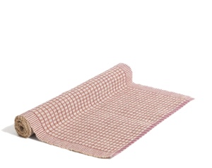 Traversa masa maro din bumbac 50x150 cm Berla Kave Home