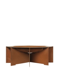 Vatra foc maro din metal Otte Ferm Living