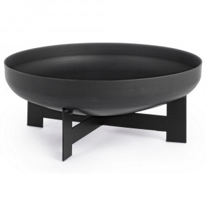 Vatra foc neagra din metal Efesto S Bizzotto