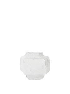 Vaza alba din sticla 15 cm Mokuri Ferm Living