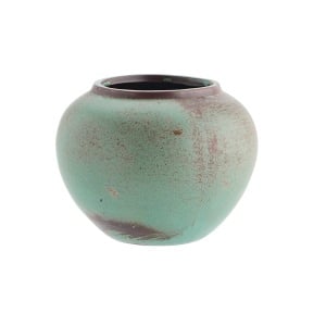 Vaza albastra/maro din ceramica 11 cm Vibes Madam Stoltz