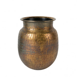 Vaza decorativa din aluminiu 30 cm Baha Dutchbone