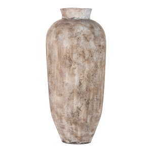 Vaza decorativa maro din ciment 165 cm Vessel Thai Natura