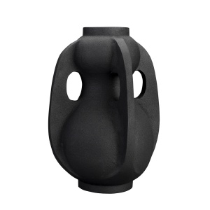 Vaza din metal neagra 38 cm Thiago Dutchbone