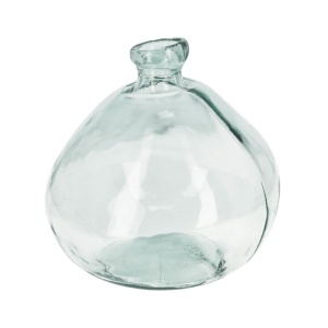 Vaza transparenta din sticla 33 cm Breena Kave Home