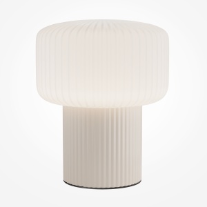 Veioza bej din ceramica 19 cm Omaggio Maytoni