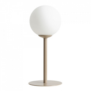 Veioza bej din metal 35 cm Pinne Quiet Object
