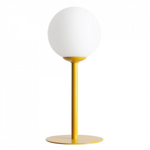 Veioza galbena din metal 35 cm Pinne Quiet Object