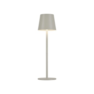 Veioza gri din metal 37 cm Euria Zuma Line