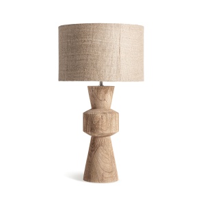 Veioza maro din lemn 78 cm Finja Vical Home