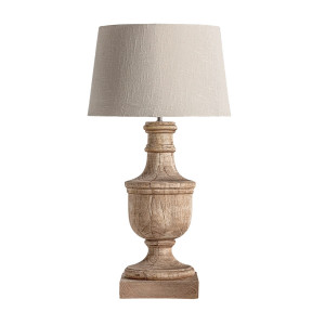 Veioza maro din lemn 94 cm Leman Vical Home