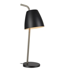Veioza neagra/argintie din metal argintiu 75 cm Spin Markslojd