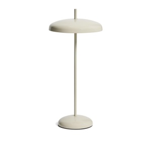 Veioza portabila gri din metal 35 cm Porte Kave Home