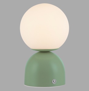 Veioza verde din metal 21 cm Rudi Zuma Line