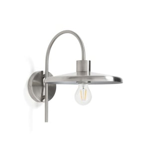Aplica argintie din metal Nuvira Kave Home
