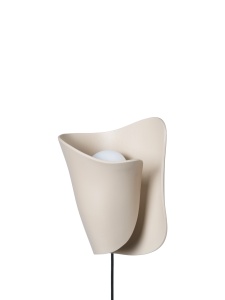 Aplica bej casmir din metal Oyster Ferm Living