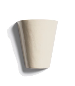 Aplica bej din ceramica Ceren M Kave Home