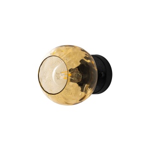 Aplica galbena/neagra din metal Benek The Home Collection