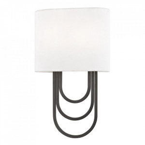 Aplica maro bronz/alb antic din metal cu 2 becuri Farah Hudson Valley Lighting