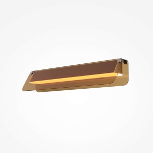 Aplica maro chihlimbar din metal Flat Maytoni