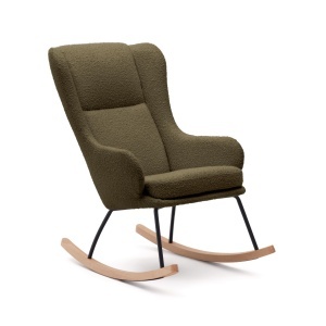 Balansoar verde din textil Maustin Kave Home