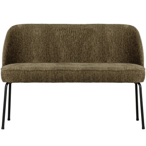 Banca verde bonsai din catifea 120 cm Vogue Ferra Woood