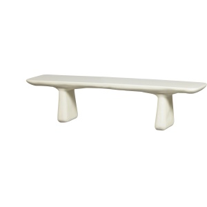 Bancheta exterior crem 190 cm Loggia Woood