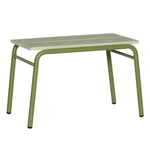 Bancheta gri/verde deschis din lemn 70 cm Koi Hubsch